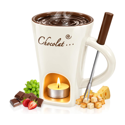 Taza Fondue de Cerámica
